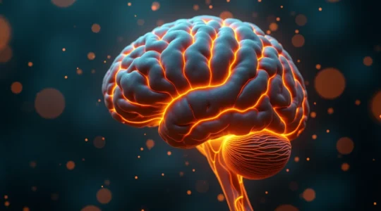 Symbolische Darstellung von neuronalen Pfaden im Gehirn, die zu dauerhaften Gewohnheiten führen