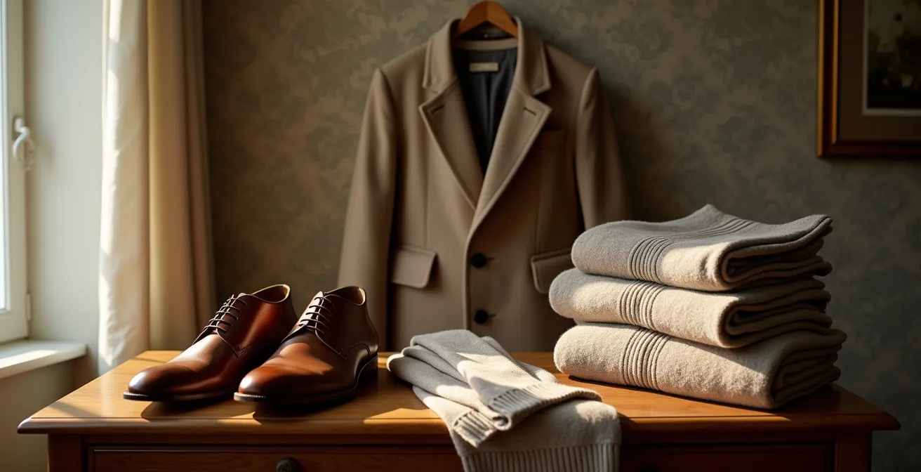 Hochwertige zeitlose Kleidungsstücke als Investment für Generationen